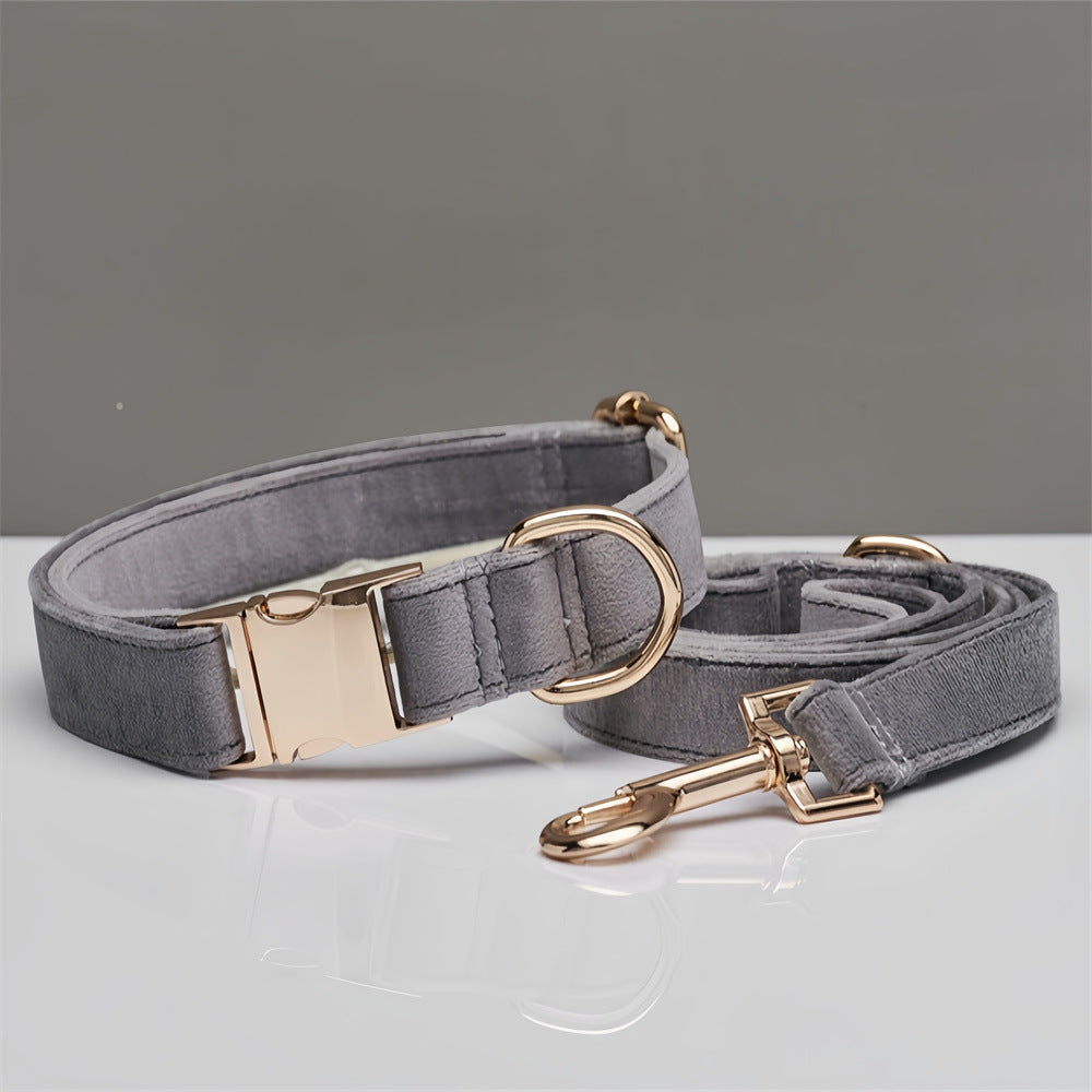 Mint green dog collar and leash by My Store shown together for pets