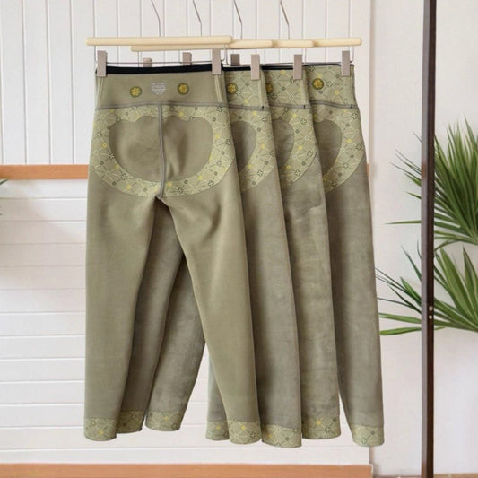 AutumnWinter Fleece-Lined Thickened Butt-Lifting Slimming Outerwear Yoga Leggings
