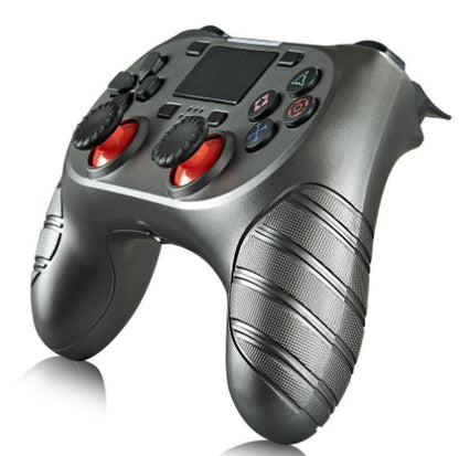 Private Model PS4 wireless Bluetooth game controller by My Store, black design with dual analog sticks and buttons