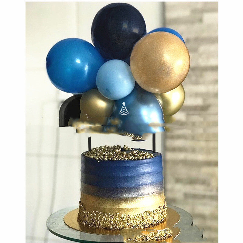 Red 5-inch sequined balloon cake decoration net from My Store