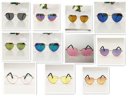 Creative fashion mini pet cat sunglasses by My Store, stylish accessory for small cats