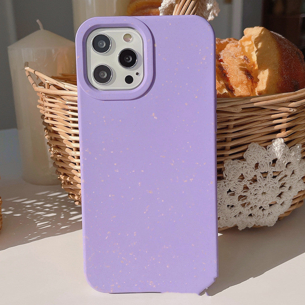 Wheat straw protective phone case for Apple iPhone 14 Pro Max, fully degradable design