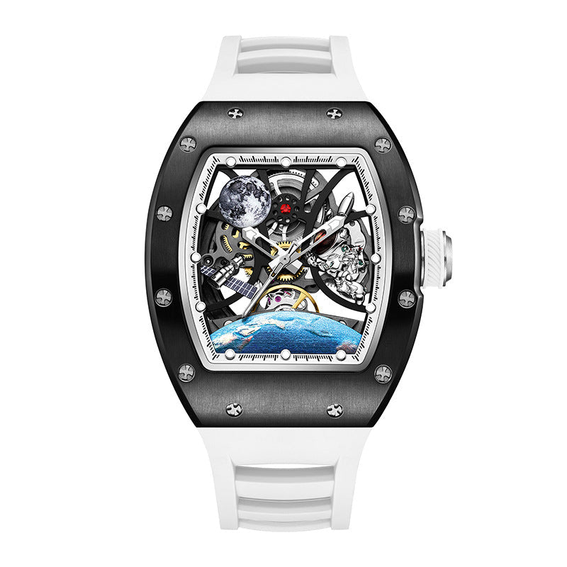 Stylish mechanical watch for men with classic dial design by My Store