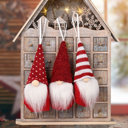 Christmas decorations small pendant ornament displayed in festive holiday style