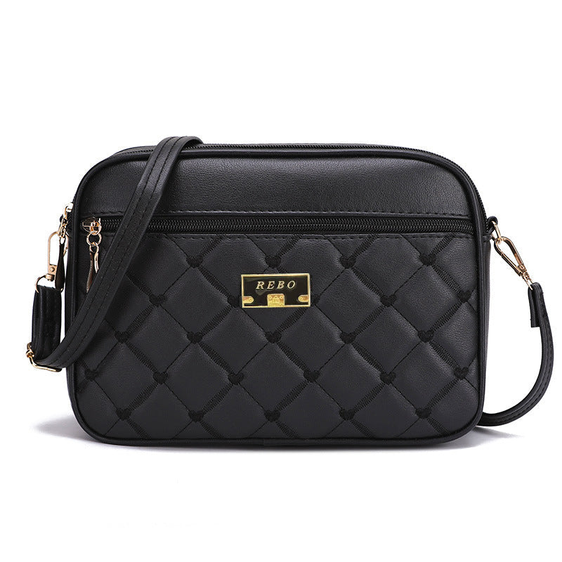 Women’s wide-strap shoulder crossbody bag by My Store, compact design with adjustable strap