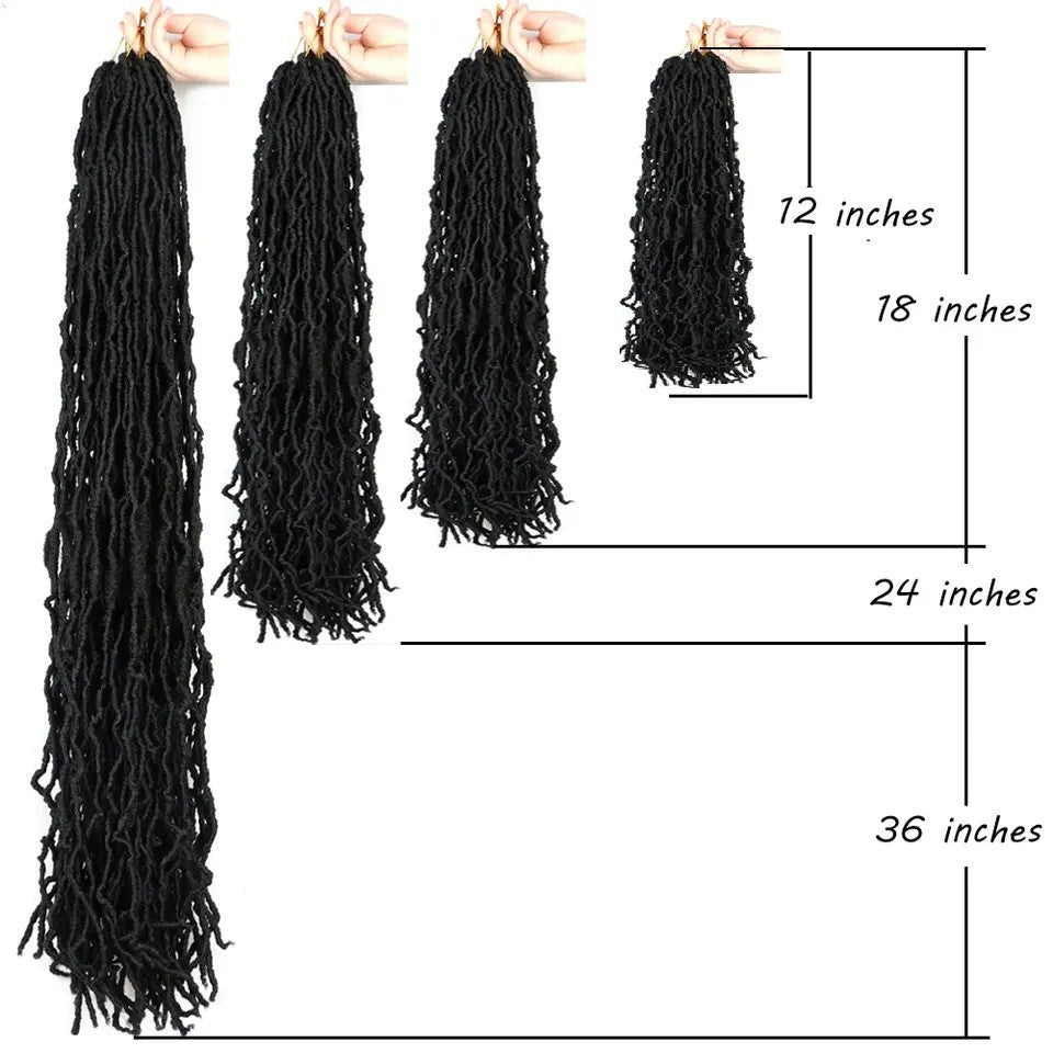 Earthworm crochet chemical fiber wig in a natural earthworm-inspired style; 0 type synthetic hairpiece