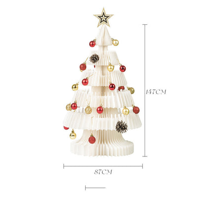 Christmas decorations with colorful ornaments for decorating a tree
