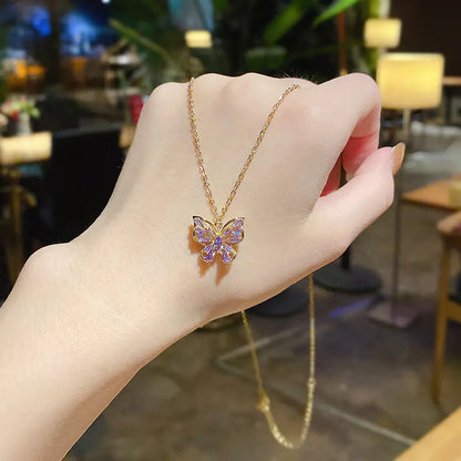 Minimalist Titanium Steel Pearl Heart Pendant Necklace