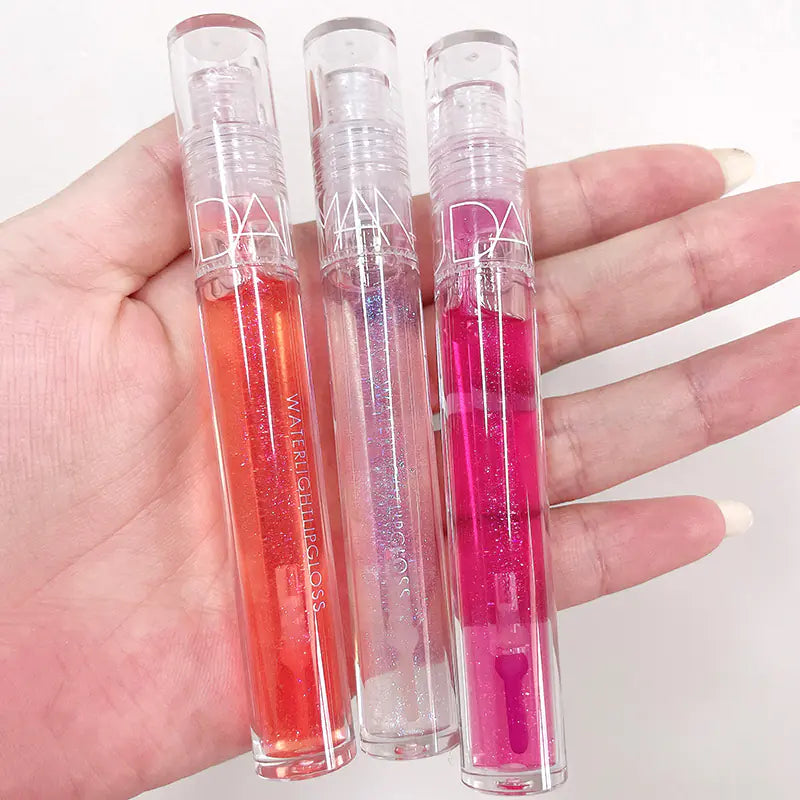 Glossy Lip Glaze - Non-Fading & Non-Stick Glass Finish