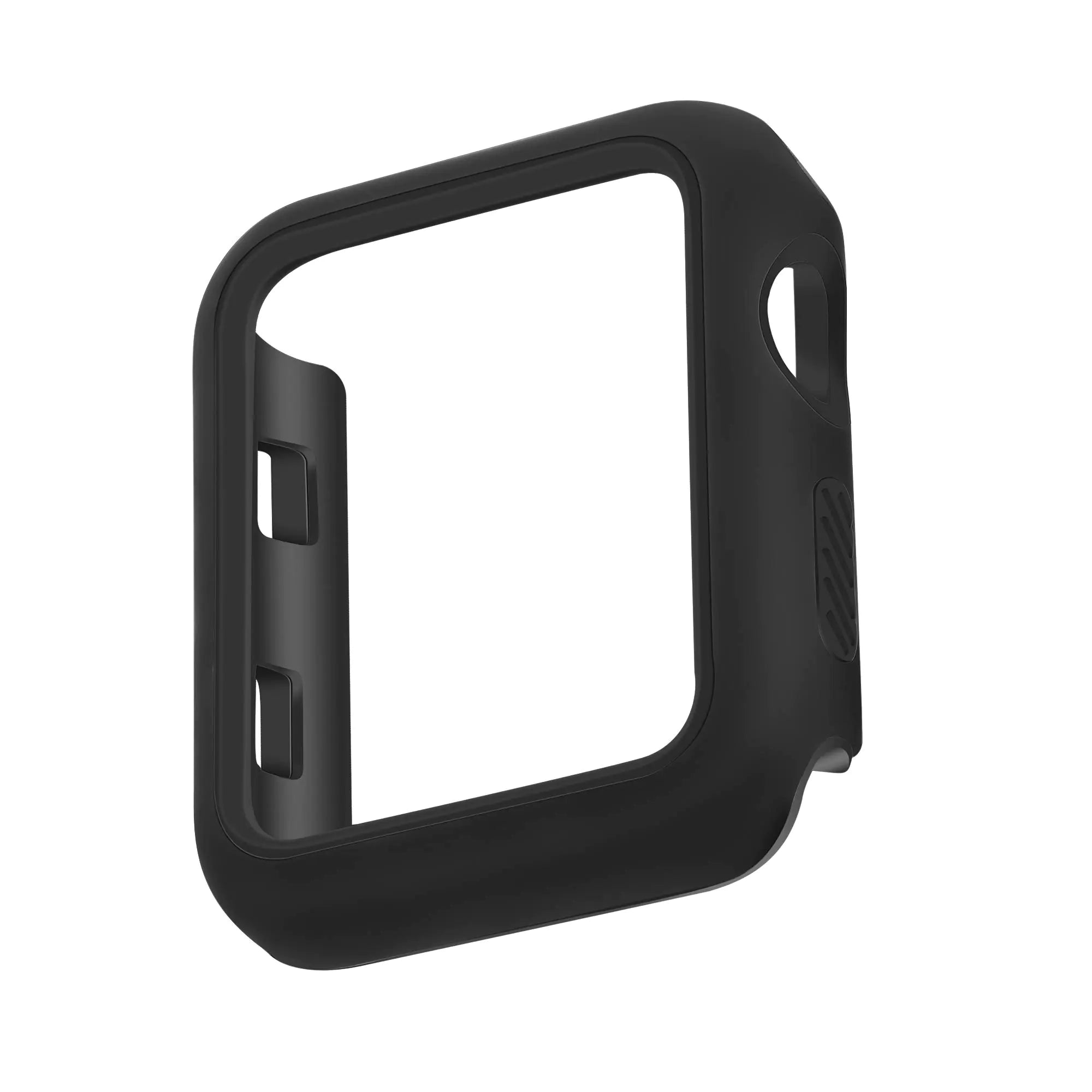 WITHit Protective Glass Cover with Integrated Bumper Compatible with Apple Watch 40mm Black – Seamless Fit Easy Installation Screen Protector and Bumper for Apple Watch