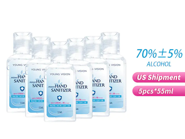 70% Alcohol Hand Sanitizer - Travel Size Bottle