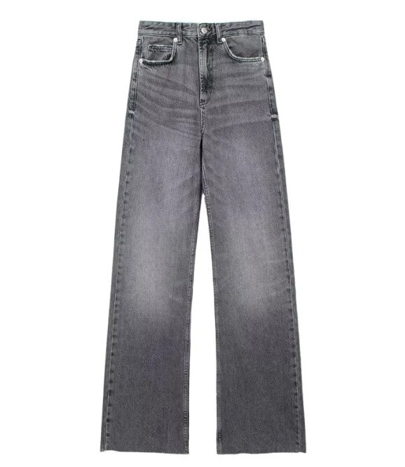High-Rise Wide-Leg Jeans