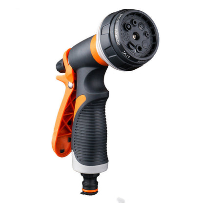 Gardening spray gun for watering flowers, handheld garden hose nozzle with adjustable spray pattern