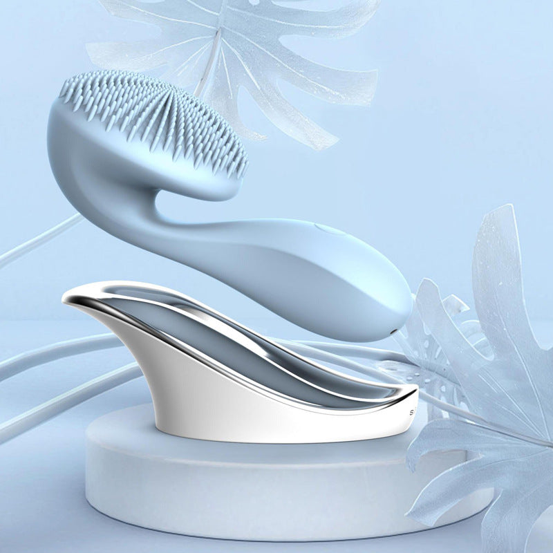 Electric face washer by My Store with ergonomic design for gentle facial cleansing