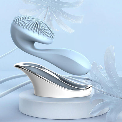 Electric face washer by My Store with ergonomic design for gentle facial cleansing