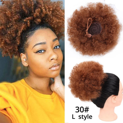 High puff ponytail hairpiece by My Store, shown in a voluminous, lifted style
