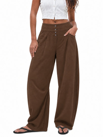 Women's casual pants by My Store, relaxed-fit design in a versatile style