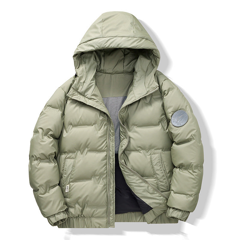 Men's short winter coat in a simple fashion style by My Store