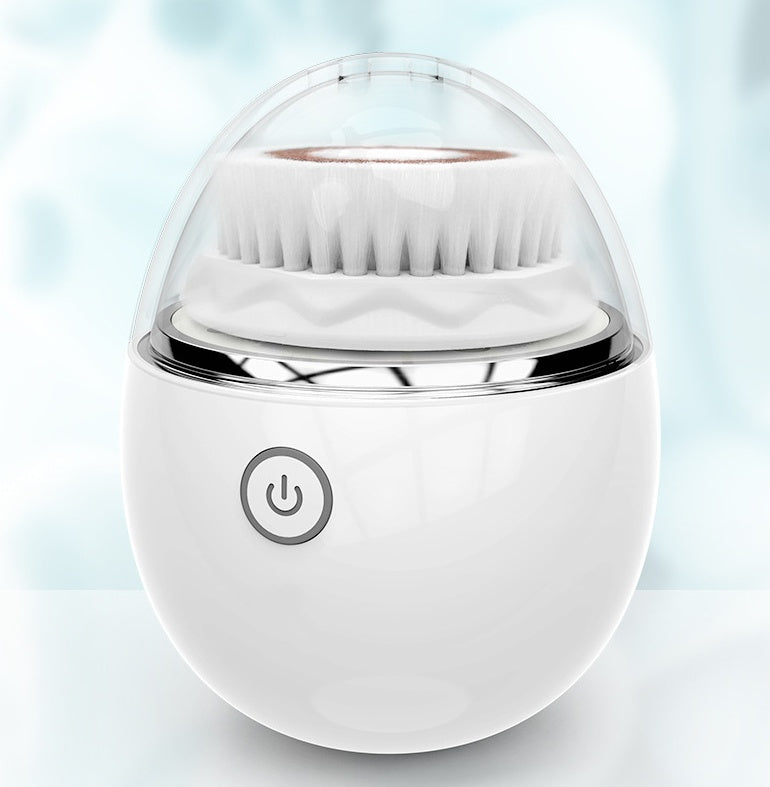 My Store ultrasonic electric face washer with compact ergonomic design and facial cleansing brush head