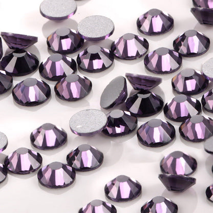 Glass flat nail drill bit for rhinestone removal and nail art
