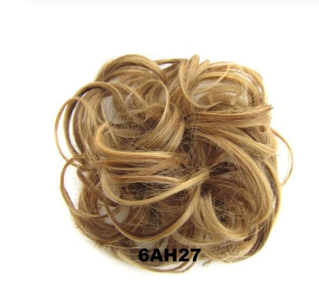 Hair ring accessory, close-up product view