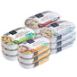 Cole's Open & Eat Meals variety pack featuring smoked salmon, trout, quinoa, and vegetables in ready-to-eat 5.6 oz cans.