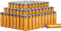 Amazon Basics 48-pack AA alkaline batteries with 1.5V, long-lasting performance, high shelf life, and leak resistance.