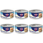 Canned Swanson White Premium Chunk Chicken in Water, 4 cans of 2.4 oz each, stacked with labels visible.