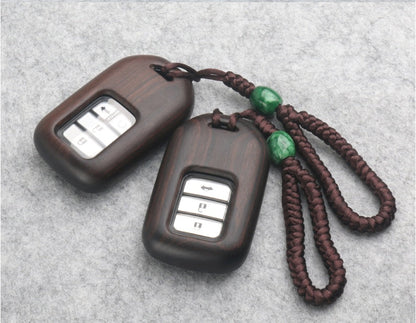 Sandalwood key case in a compact wooden design by My Store