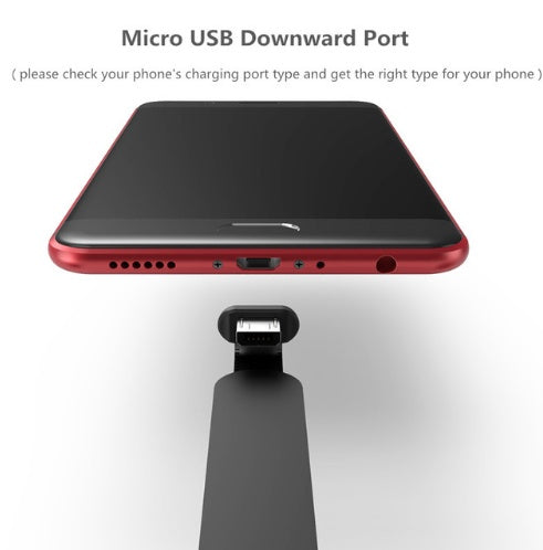 Compatible WithGaming Comfortable Grip Charging Cable L Bend Phone Cable