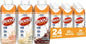 BOOST Very High Calorie Chocolate Protein Drink in 8 Fl Oz bottles, shown in a 24-pack, with chocolate flavor and nutritional labeling.