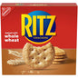 Ritz Fresh Stacks Original snack crackers in a large party size box with 16 multi-pack snack packs.
