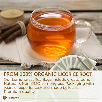 Premium Licorice Root Tea Bags