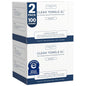 Clean Skin Club Clean Towels XL disposable face towelettes, soft, makeup remover wipes, 50 pack, USDA biobased, eczema friendly