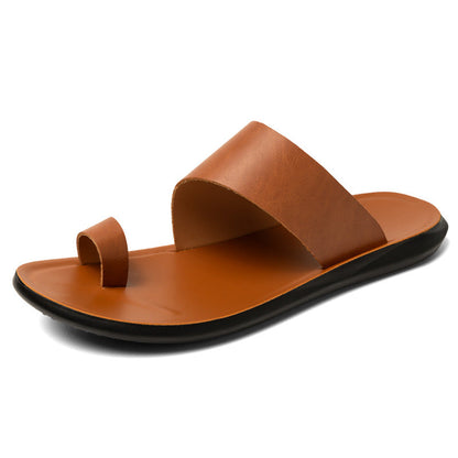 Plus-size minimalist slide sandals by My Store in a simple slip-on design
