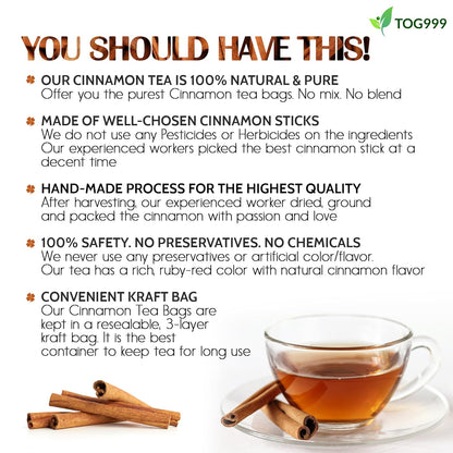 Pure Cinnamon Tea Bags
