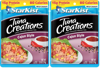 StarKist Tuna Creations Chipotle Lime packaged tuna fish pouch, 2.6oz, 24-pack, ready-to-eat seafood snack