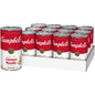 Pack of four Campbell's Chicken Noodle Soup cans, 10.75 oz each, featuring classic condensed chicken noodle soup in a colorful can design.