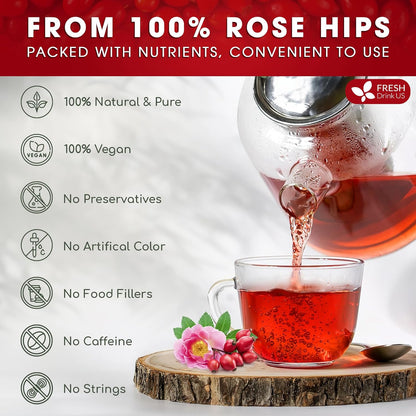Premium Rosehip Tea Bags