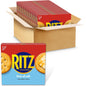 Ritz Fresh Stacks Original Crackers in party size, 16 multi snack packs, featuring crispy snack crackers in a colorful box.