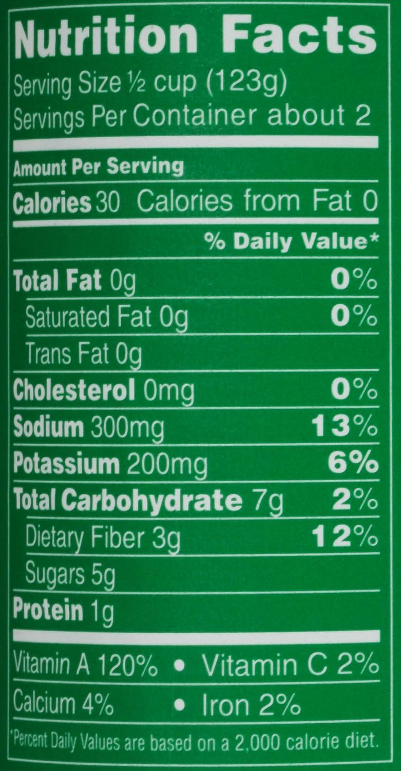 Cans of Del Monte sliced carrots in 8.25-ounce prepackaged containers, stacked together for sale.
