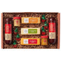 Hickory Farms small cheese gift basket with summer sausage, gourmet meats, and cheeses, perfect for holidays and special occasions.