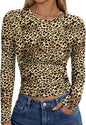 Long sleeve T-shirt by Trendy Queen featuring fall fashion style, basic Y2K design for women in a casual, trendy look.