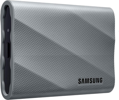 Samsung T9 2TB portable external SSD by BACKUPMYFILESNOW® with USB 3.2 Gen 2x2, sleek design and high-speed data transfer