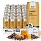 Slate High Protein Milk Shakes and Iced Coffees in Classic Chocolate, Mocha Latte, Vanilla Latte, and French Vanilla, 11 fl oz cans