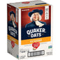 Quaker Old Fashioned Rolled Oats in two 64oz bags, non-GMO verified, ideal for breakfast and baking.
