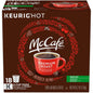 McCafe Premium Roast Decaf K-Cup coffee pods for Keurig, medium roast, 84-count box, single serve coffee pods with rich flavor