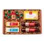 Hickory Farms small cheese gift basket with summer sausage and gourmet meats, perfect for holidays, special occasions, or gift-giving.