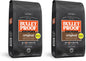 Bulletproof Original Medium Roast Ground Coffee in 12 oz packs, showing three bags of high-quality ground coffee for brewing.