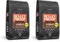 Bulletproof Original Cold Brew Coffee ground medium roast in 12 oz bag, coarse ground coffee for cold brew brewing, natural flavor.
